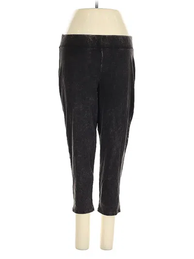 Pre-owned Torrid Casual Pants In Black