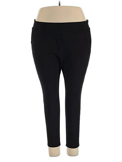 Pre-owned Torrid Casual Pants In Black