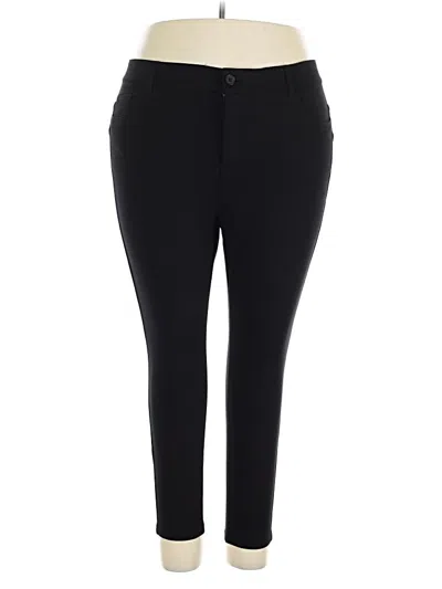 Pre-owned Torrid Casual Pants In Black