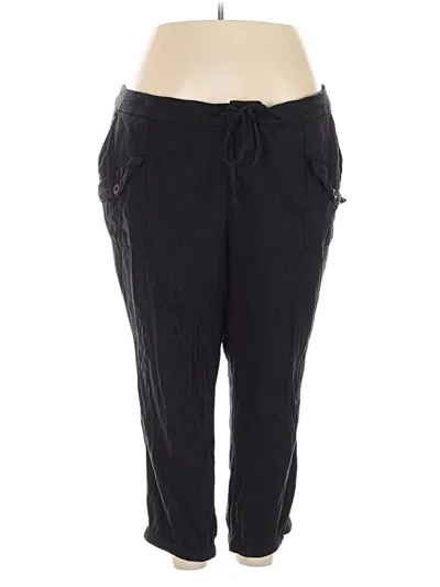 Pre-owned Torrid Casual Pants In Black