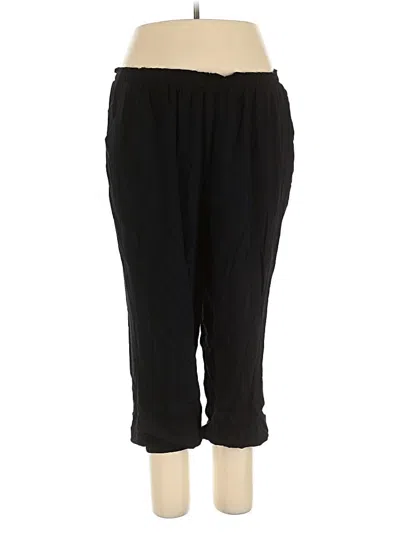 Pre-owned Torrid Casual Pants In Black