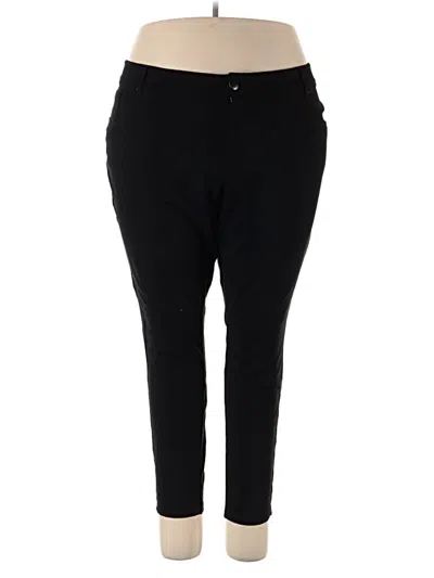 Pre-owned Torrid Casual Pants In Black