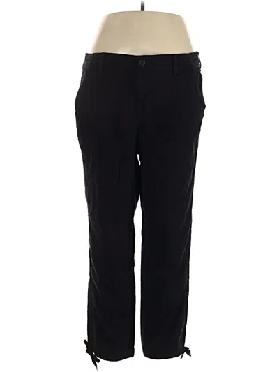 Pre-owned Torrid Casual Pants In Black