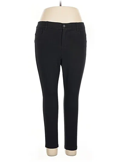 Pre-owned Torrid Casual Pants In Black
