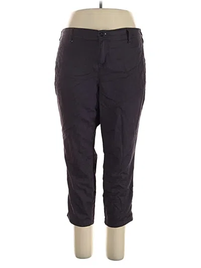 Pre-owned Torrid Casual Pants In Black