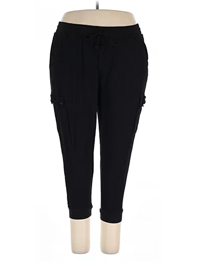 Pre-owned Torrid Casual Pants In Black