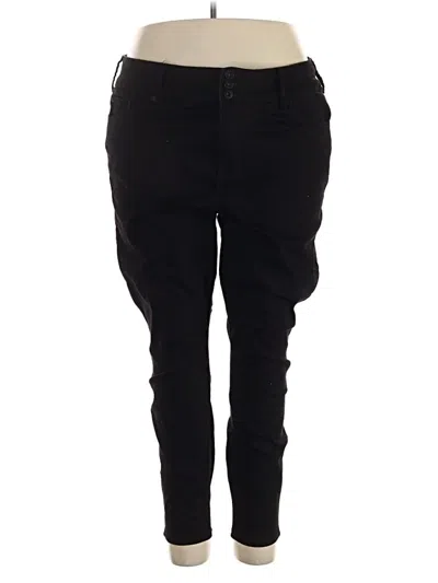 Pre-owned Torrid Casual Pants In Black
