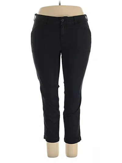 Pre-owned Torrid Casual Pants In Black