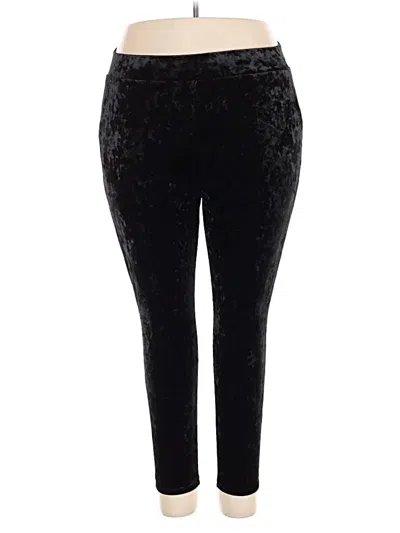 Pre-owned Torrid Casual Pants In Black