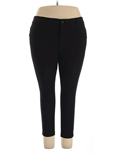 Pre-owned Torrid Casual Pants In Black