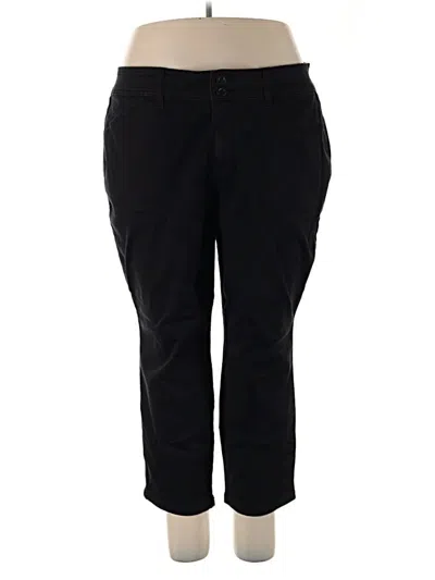 Pre-owned Torrid Casual Pants In Black