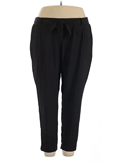Pre-owned Torrid Casual Pants In Black