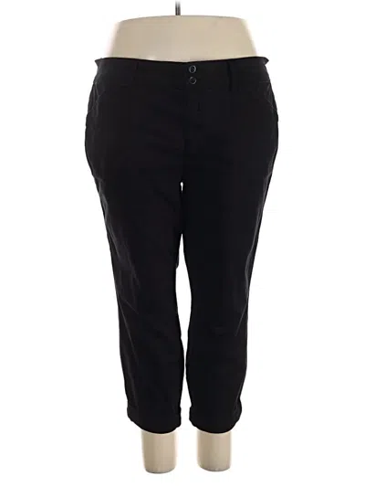 Pre-owned Torrid Casual Pants In Black
