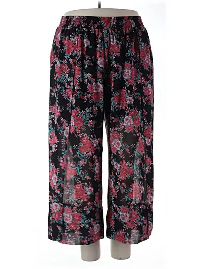 Pre-owned Torrid Casual Pants In Black