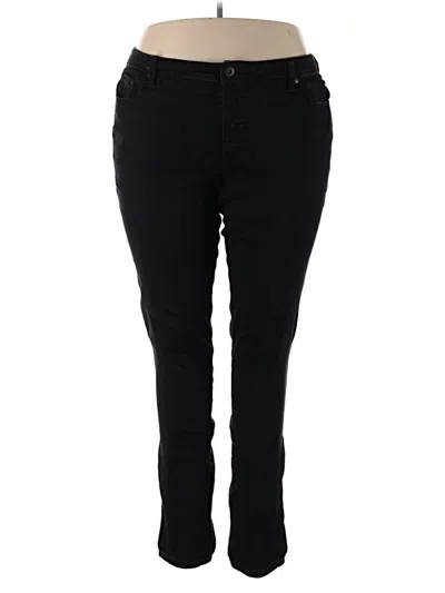 Pre-owned Torrid Casual Pants In Black