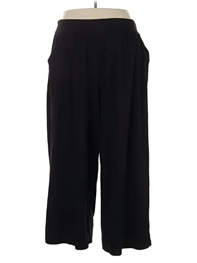 Pre-owned Torrid Casual Pants In Black
