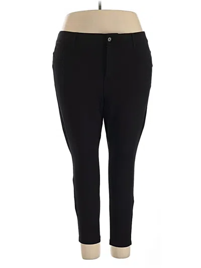 Pre-owned Torrid Casual Pants In Black