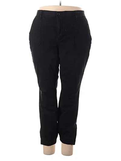 Pre-owned Torrid Casual Pants In Black