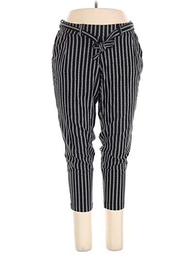 Pre-owned Torrid Casual Pants In Black
