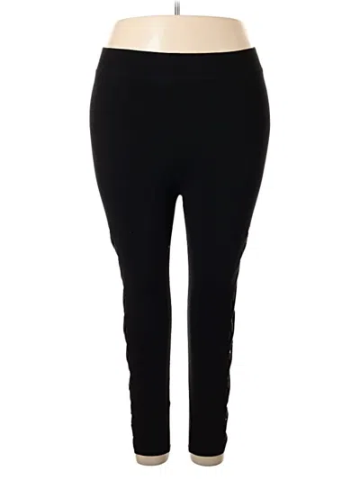 Pre-owned Torrid Casual Pants In Black