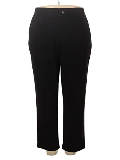 Pre-owned Torrid Casual Pants In Black