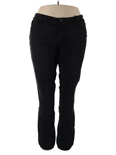 Pre-owned Torrid Casual Pants In Black