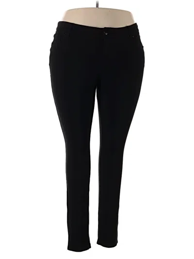 Pre-owned Torrid Casual Pants In Black