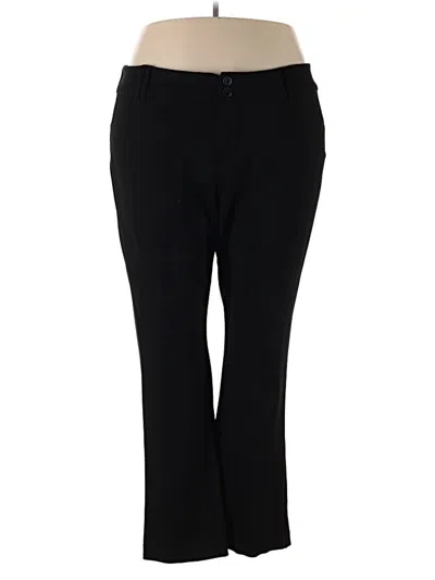 Pre-owned Torrid Casual Pants In Black