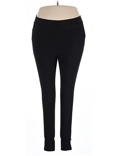 Pre-owned Torrid Casual Pants In Black