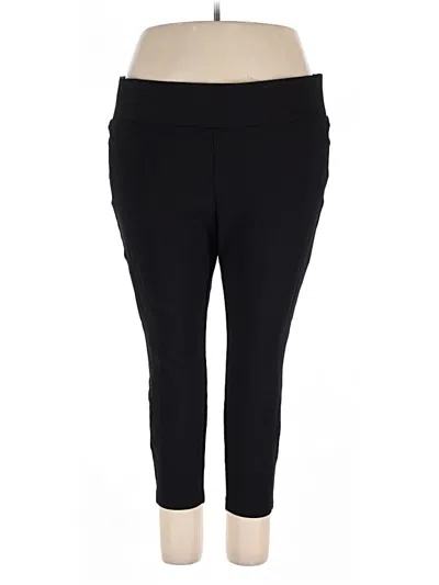 Pre-owned Torrid Casual Pants In Black