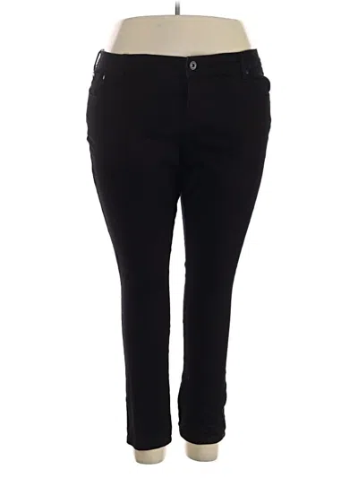 Pre-owned Torrid Casual Pants In Black