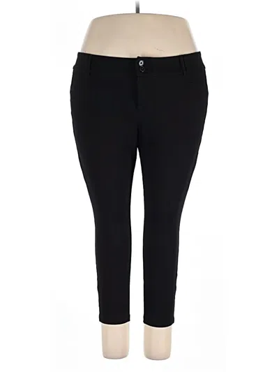 Pre-owned Torrid Casual Pants In Black