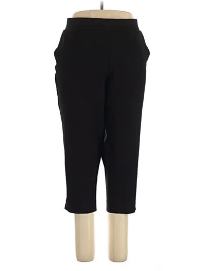 Pre-owned Torrid Casual Pants In Black