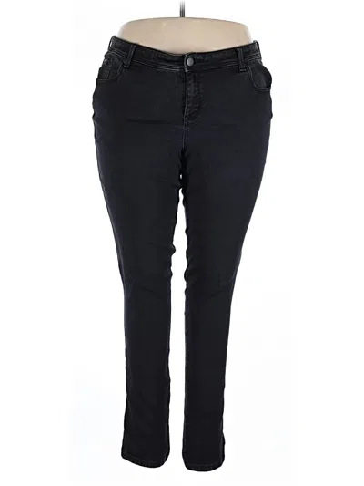 Pre-owned Torrid Casual Pants In Black