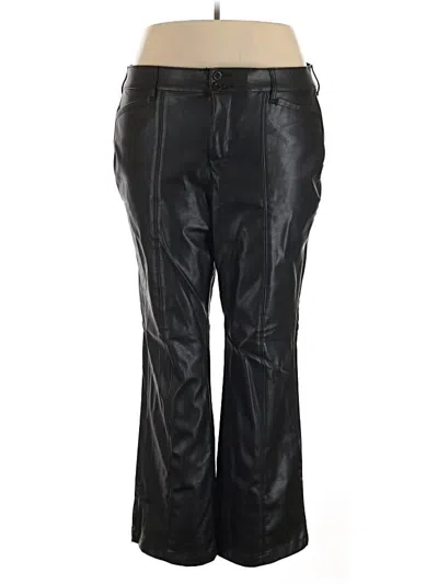 Pre-owned Torrid Casual Pants In Black