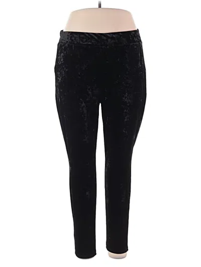 Pre-owned Torrid Casual Pants In Black