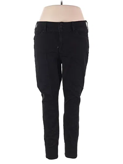 Pre-owned Torrid Casual Pants In Black