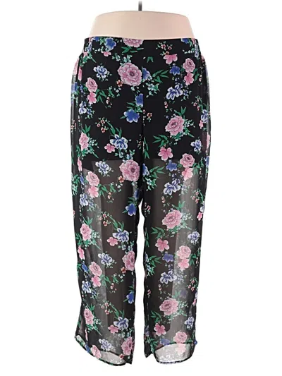 Pre-owned Torrid Casual Pants In Black