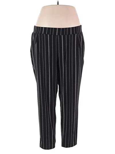 Pre-owned Torrid Casual Pants In Black