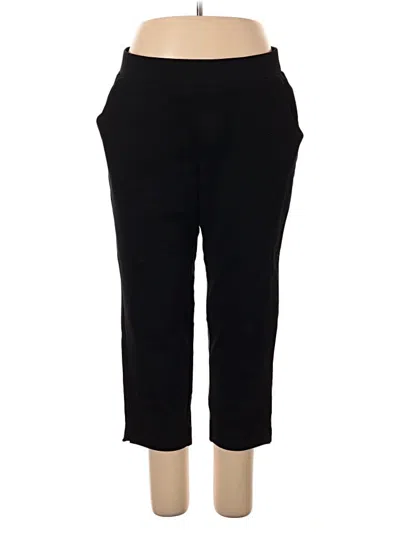 Pre-owned Torrid Casual Pants In Black