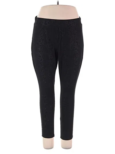 Pre-owned Torrid Casual Pants In Black