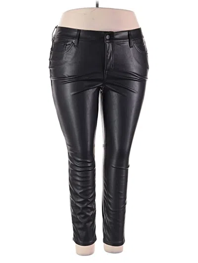 Pre-owned Torrid Casual Pants In Black