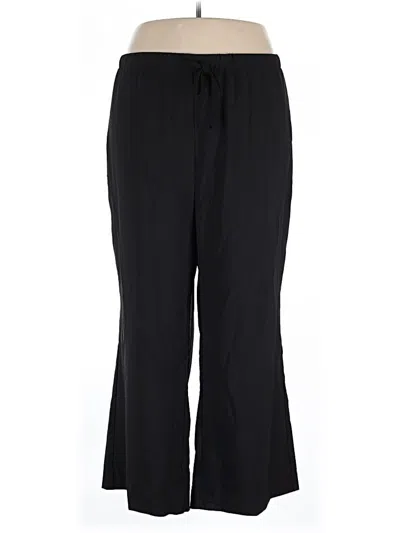 Pre-owned Torrid Casual Pants In Black