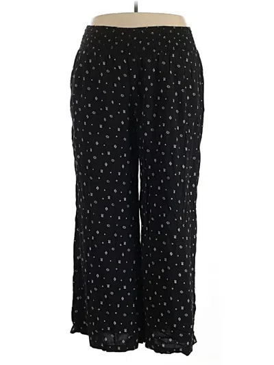 Pre-owned Torrid Casual Pants In Black