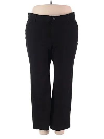 Pre-owned Torrid Casual Pants In Black