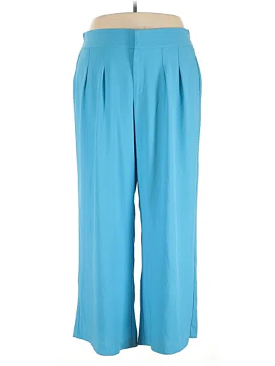 Pre-owned Torrid Casual Pants In Blue