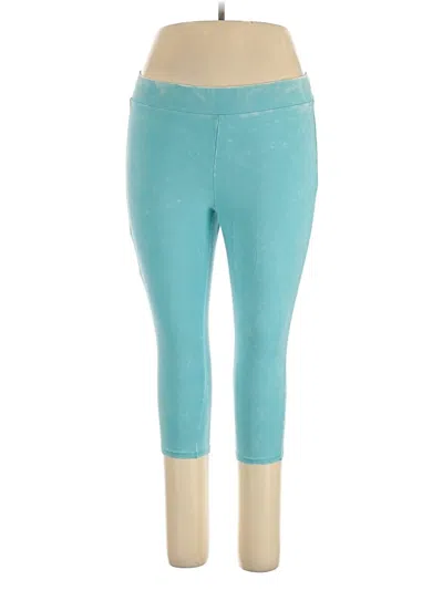 Pre-owned Torrid Casual Pants In Blue