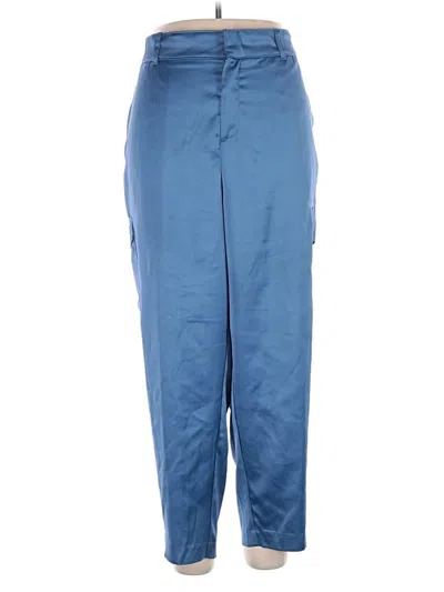 Pre-owned Torrid Casual Pants In Blue