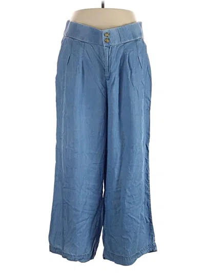 Pre-owned Torrid Casual Pants In Blue