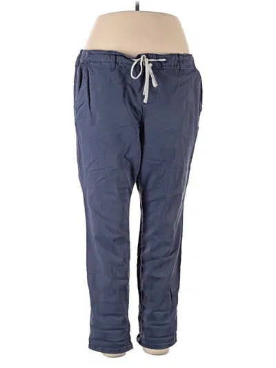 Pre-owned Torrid Casual Pants In Blue
